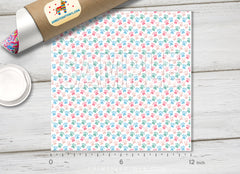 Pastel Paw Prints Adhesive Vinyl 1590