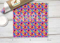 Pop Art Starburst Adhesive Vinyl 1350 - Donkey Craft Vinyl