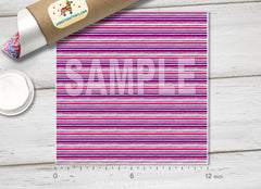 Pastel Stripe Adhesive Vinyl 1256