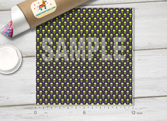 Skull Patterned Adhesive Vinyl H054