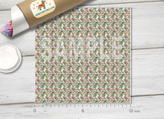 Pastel Tropical Floral Pattern HTV 1524