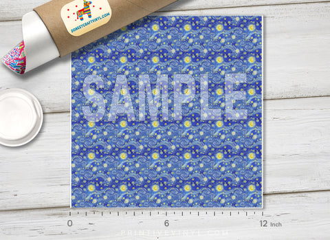 Impressionist Paintings  Patterned HTV  761
