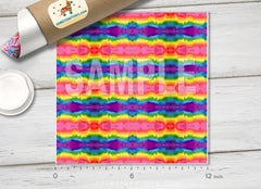 Rainbow Faux Fur Adhesive Vinyl 1424 - Donkey Craft Vinyl