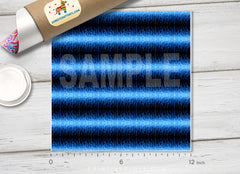 Blue Fire Pattern Adhesive Vinyl 790