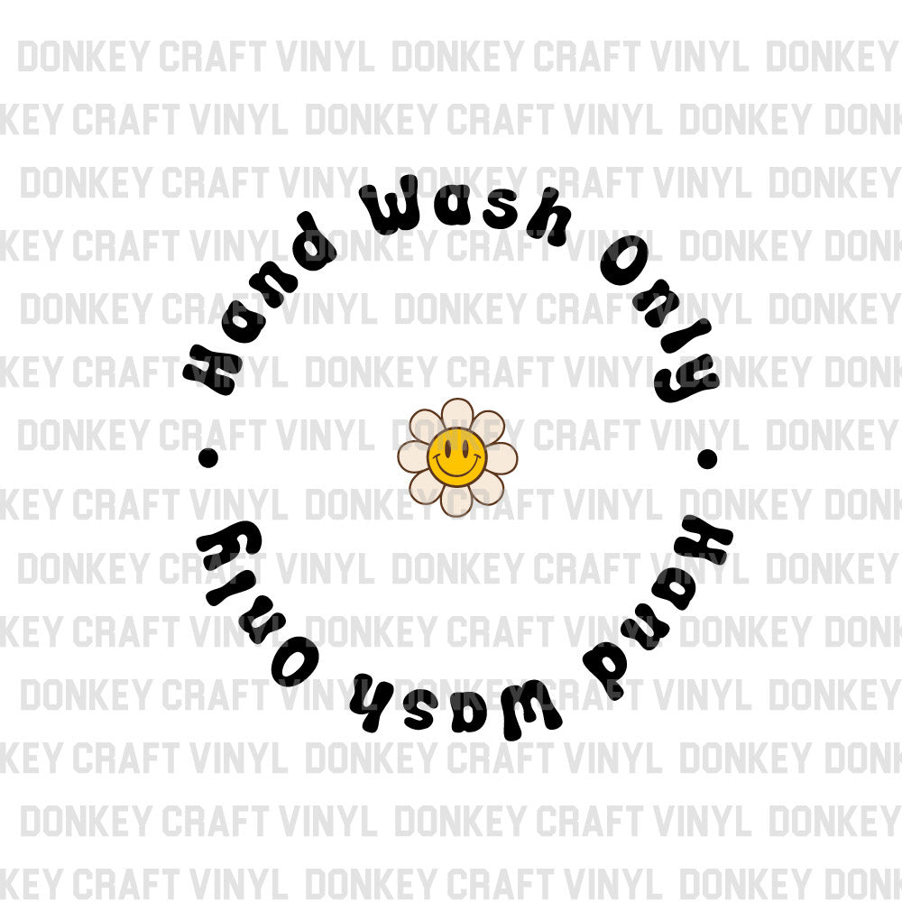 Hand Wash Only UV DTF Stickers | Uv Dtf | Stickers | UV016