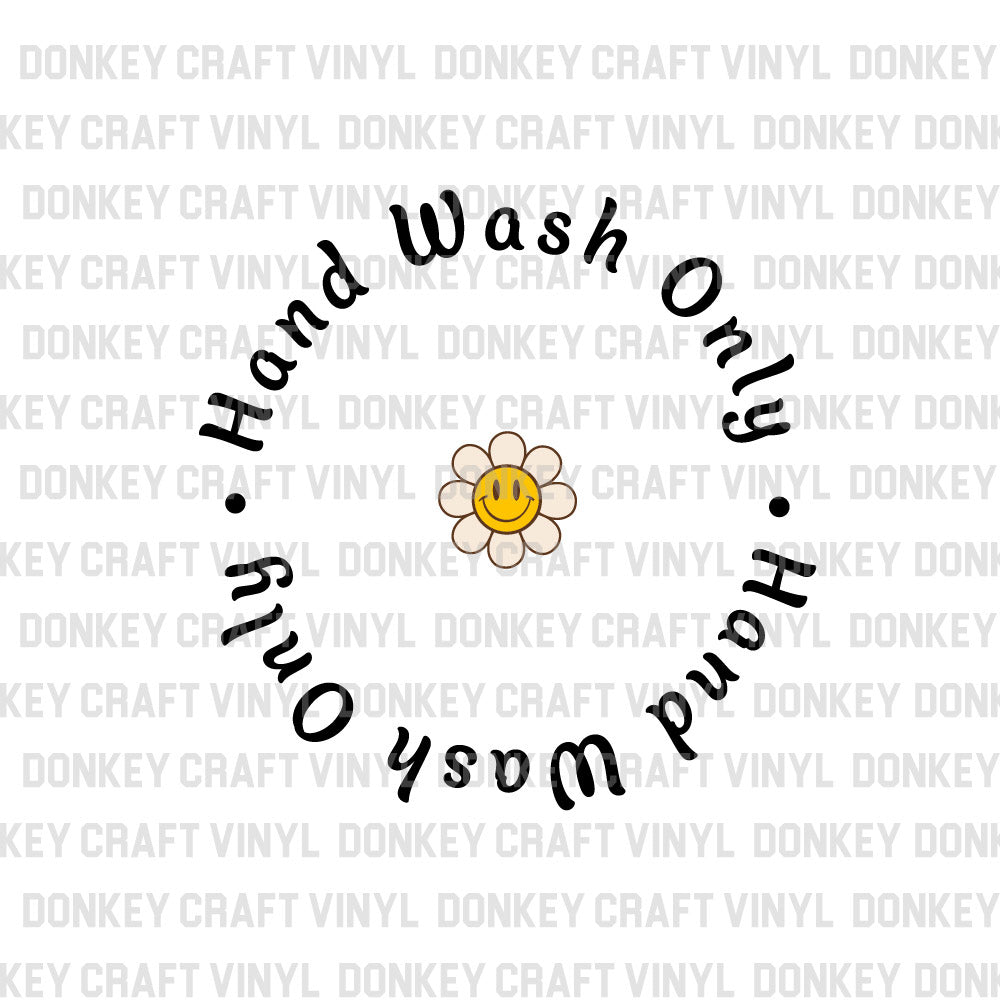 Hand Wash Only UV DTF Stickers | Uv Dtf | Stickers | UV016