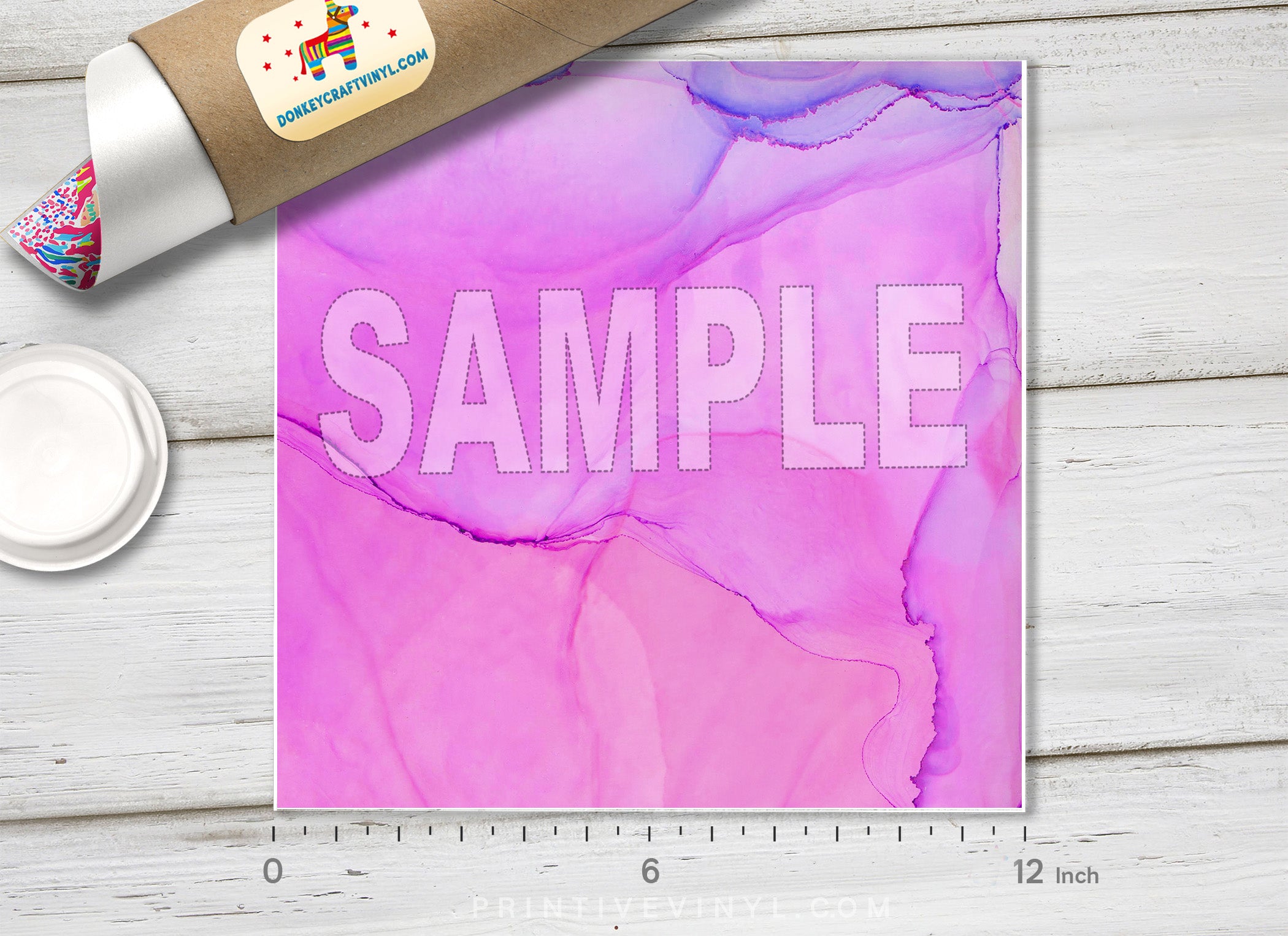 Abstract Gradient Patterned Adhesive Vinyl 893