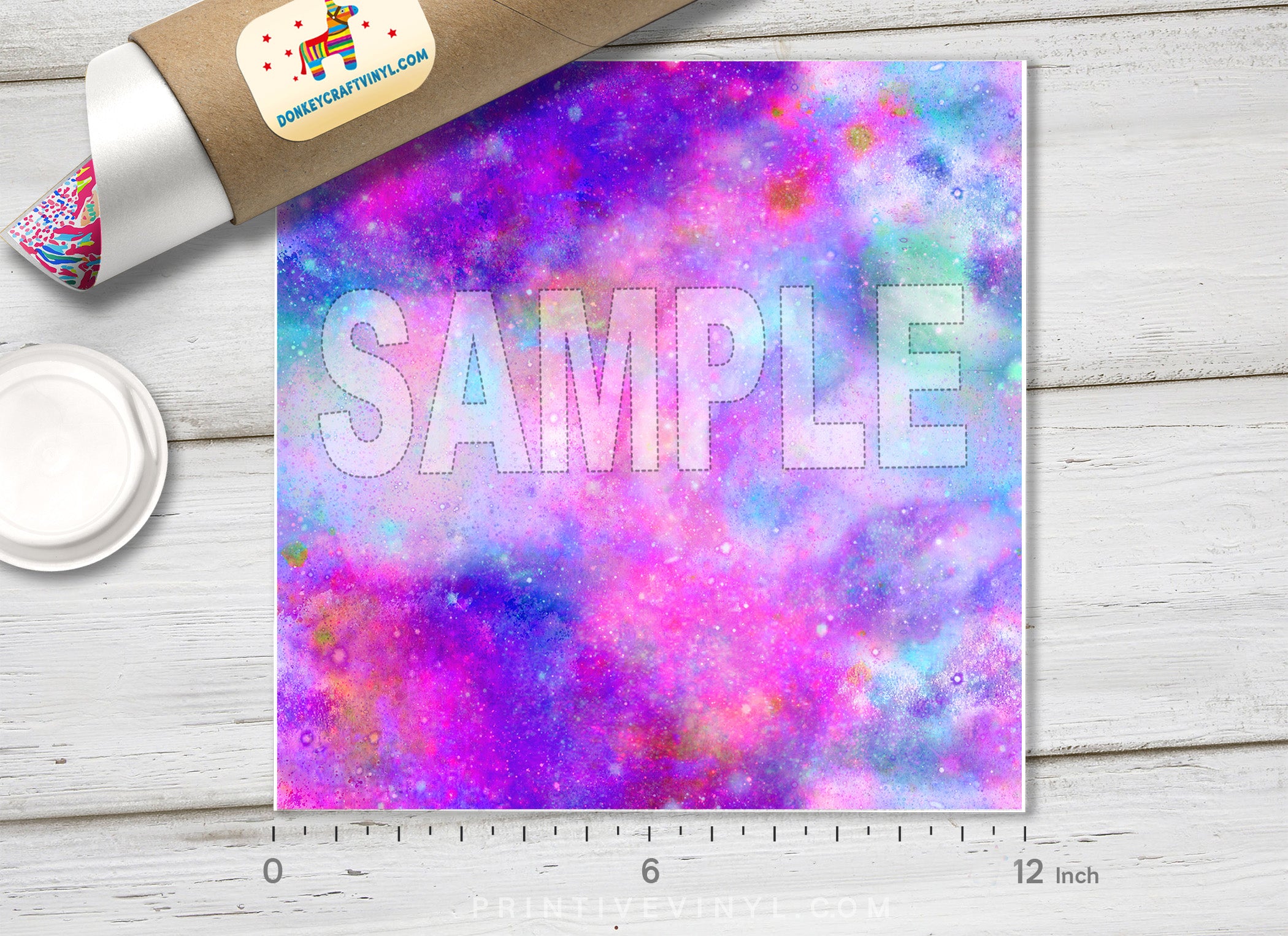 Galaxy Nebula Patterned Adhesive Vinyl 874