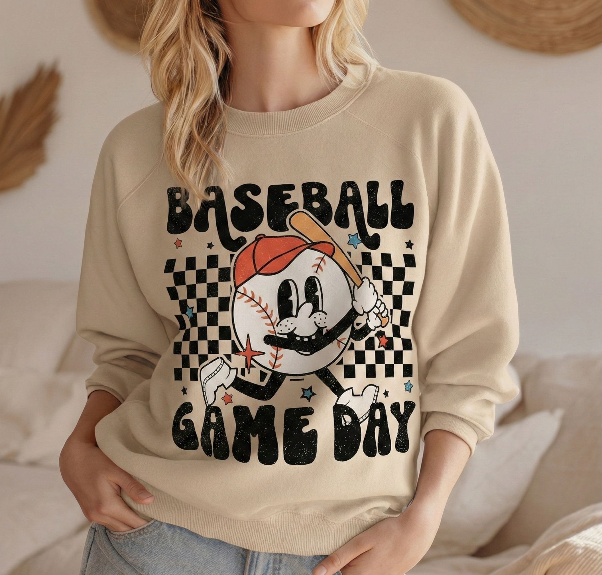 Baseball Game Day DTF Transfer, Ready to Press DTF618