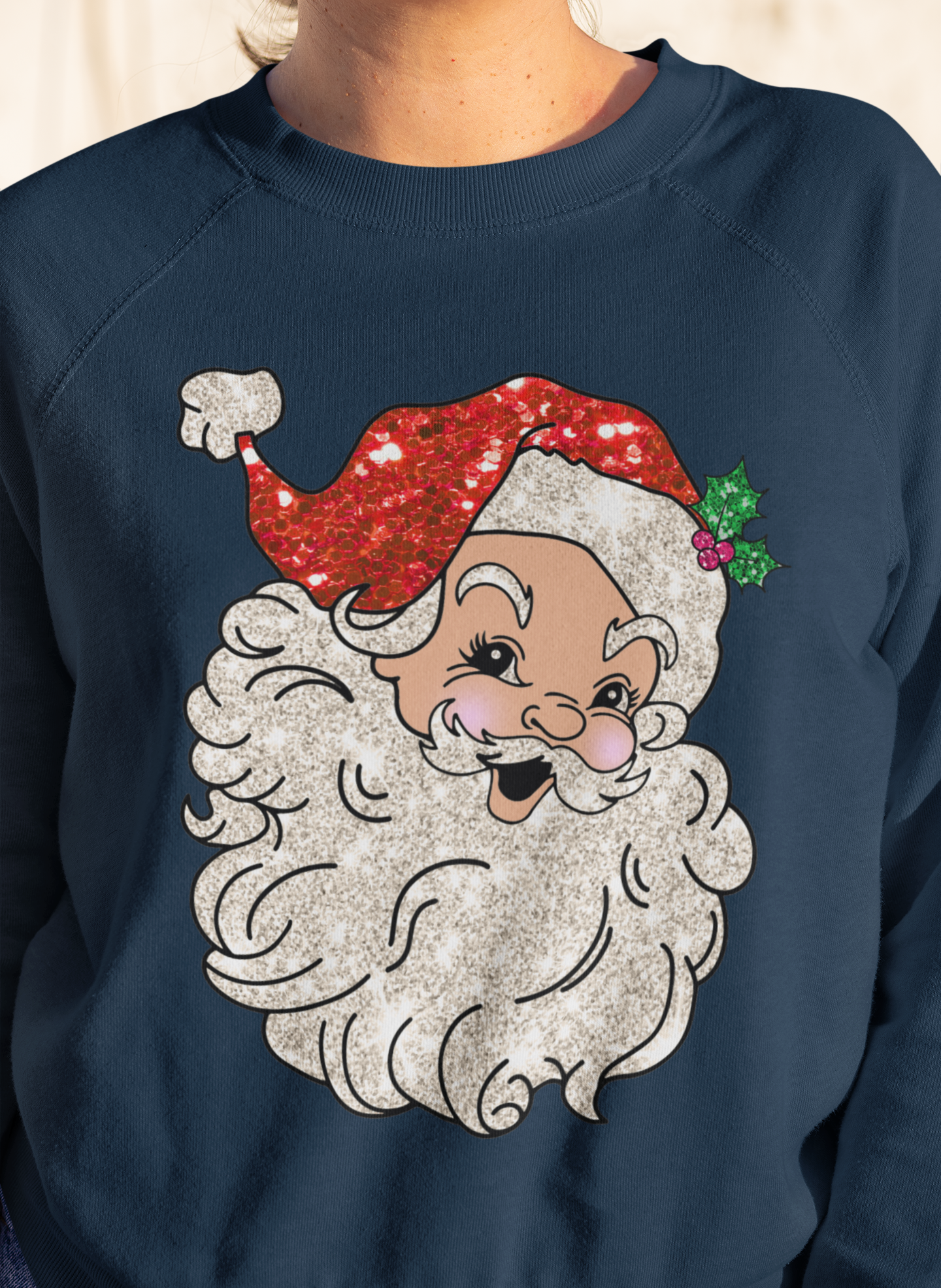 Retro Santa Claus Christmas DTF Transfer, Ready to Press DTF458