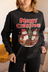 Merry Christmas Knit Letters DTF Transfer, Ready to Press DTF613