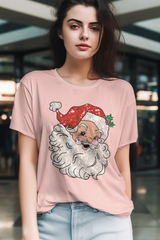 Retro Santa Claus Christmas DTF Transfer, Ready to Press DTF458