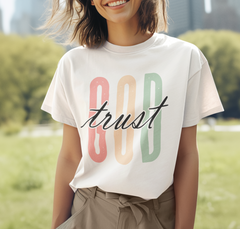 Trust God DTF Transfer, Ready to Press DTF555