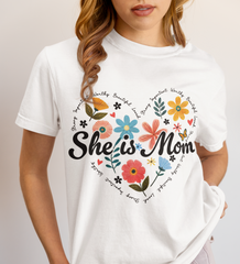 She is Mom DTF Transfer, Ready to Press DTF564