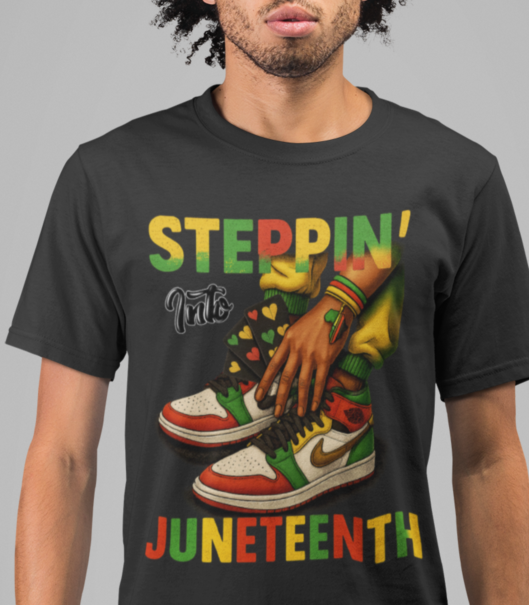 Steppin' Into Juneteenth DTF Transfer, Ready to Press DTF574