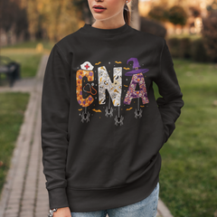 Spooky Halloween CNA DTF Transfer - Ready to Press DTF449