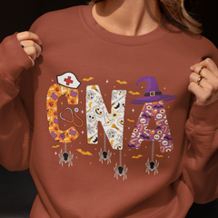 Spooky Halloween CNA DTF Transfer - Ready to Press DTF449