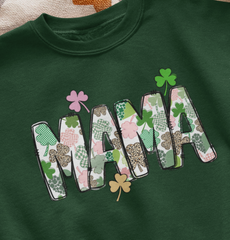 Mama St Patricks Day Unicorns DTF Transfer, Ready for Press Heat Press Transfers DTF291