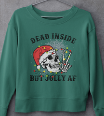 Santa Skull Christmas DTF Transfer for T-shirts, Hoodies, Heat Transfer, Ready for Press Heat Press Transfers DTF212