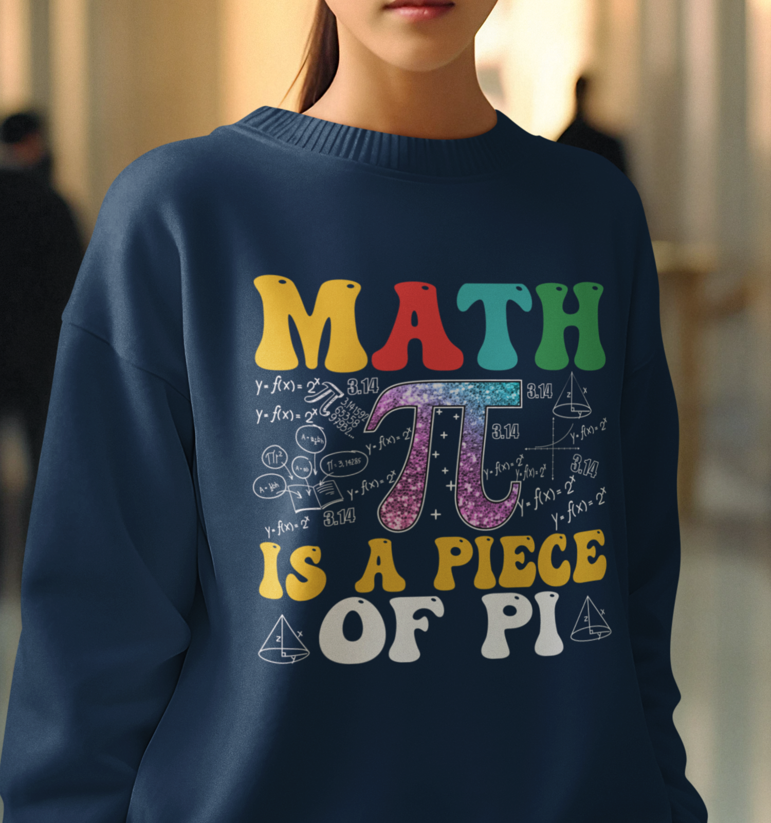 Math Pi Day DTF Transfer for T-shirts, Hoodies, Heat Transfer, Ready for Press Heat Press Transfers DTF296