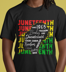 Juneteenth Freedom Day DTF Transfer, Ready to Press DTF582