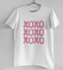 XOXO Faux Sequins DTF Transfer, Ready for Press Heat Press Transfers DTF254