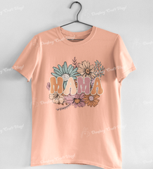 Floral Mama DTF Transfer, Ready for Press Heat Press Transfers DTF246