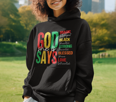 God Says She is DTF Transfer, Ready to Press DTF572