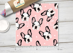 French Bulldog, Cute Puppies Patterned HTV 793