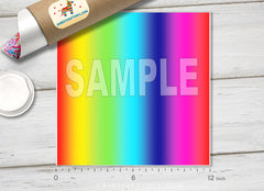 Rainbow Spectrum Patterned HTV 055