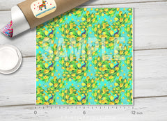 Yellow tulips      Patterned HTV 144