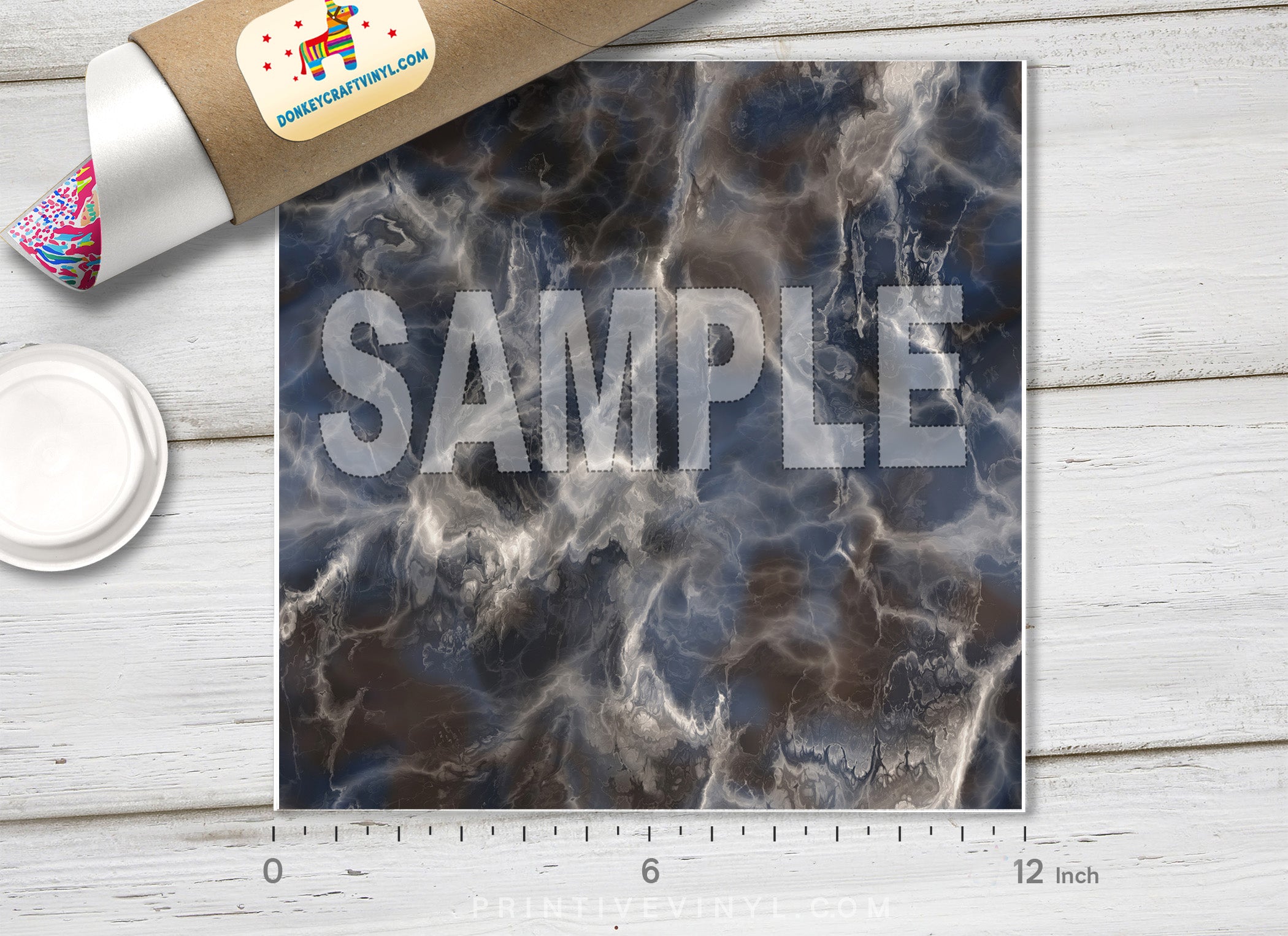 Marble Patterned HTV 153