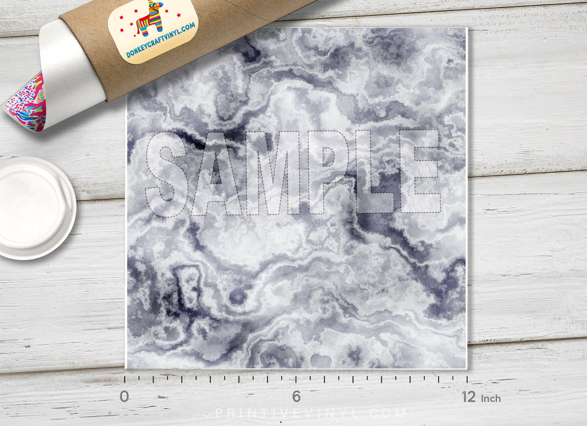 Grey Marble Patterned HTV 176