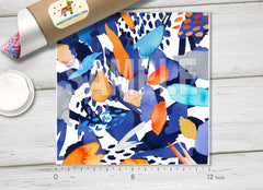 Abstract Splashes Patterned Adhesive Vinyl 194