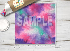 Colorful Watercolor  Patterned HTV 139