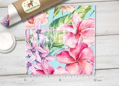 Flower Patterned Adhesive Vinyl 389