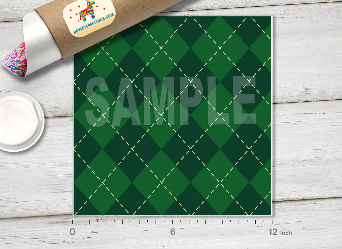 St. Patrick's Day Patterned Adhesive Vinyl 359
