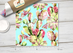 Cactus Patterned Adhesive Vinyl 394