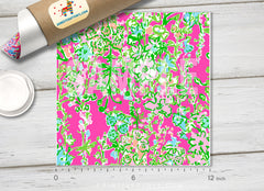 Lilly P Inspired Southern Charm Patterned HTV-L084