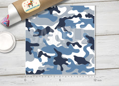 Military Camouflage Pattern Adhesive Vinyl 502