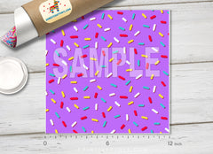 Donut Sprinkles Pattern Adhesive Vinyl 585