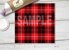 Lumberjack Plaid Patterned Adhesive Vinyl 332