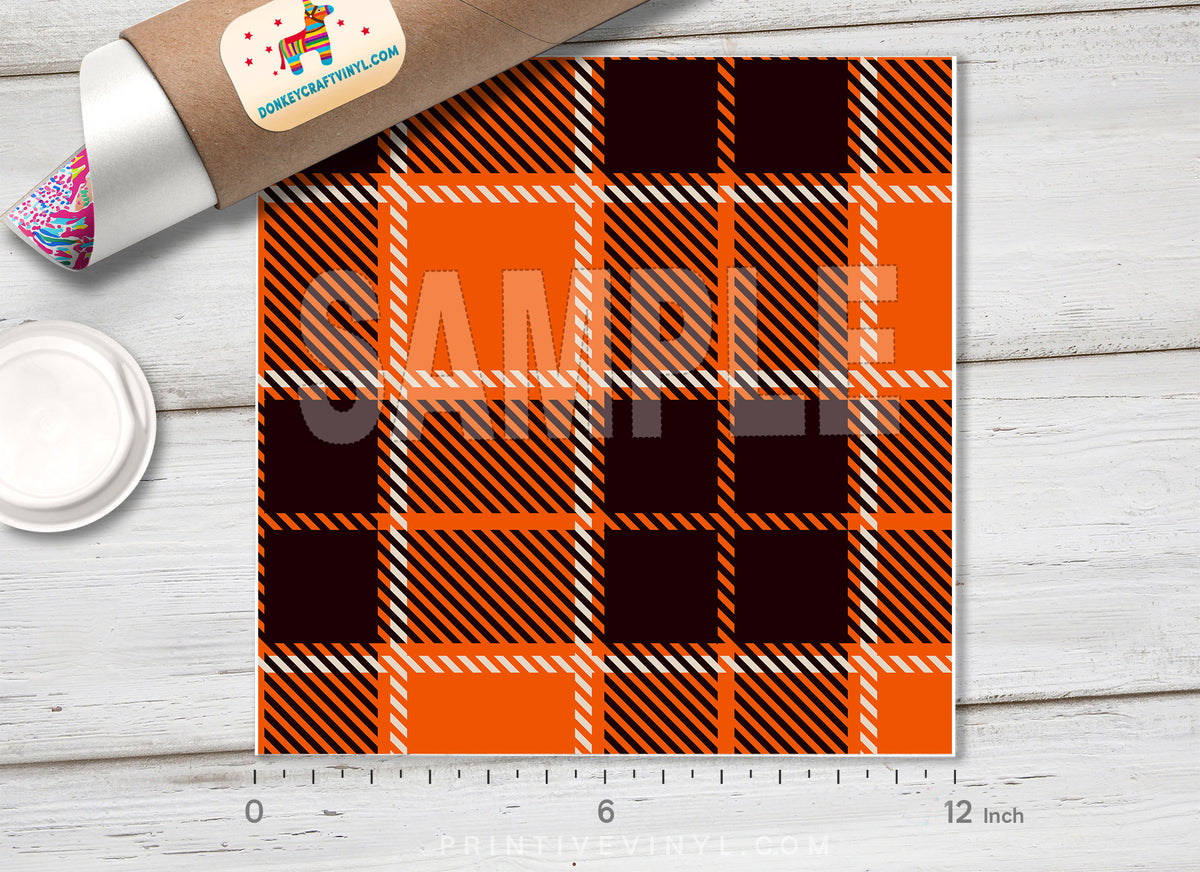 Plaid Pattern Adhesive Vinyl 567