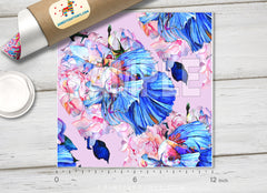 Watercolor Flowers Patterned HTV 603