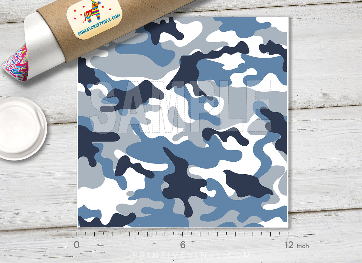 Military Camouflage Printed HTV-502