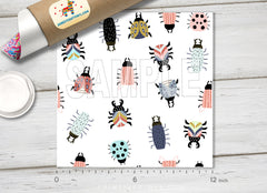 Insects and Bugs Patterned HTV 1437