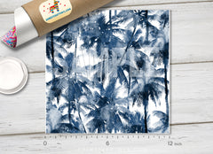 Tropical Palm Trees  Patterned HTV 1148