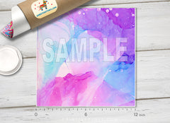 Abstract Watercolor Gradient Patterned HTV 893