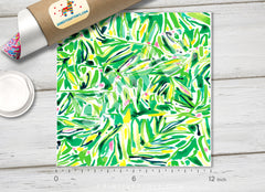 Lilly P Inspired Jungle Patterned HTV-L027