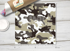 Military Camouflage Printed HTV-495